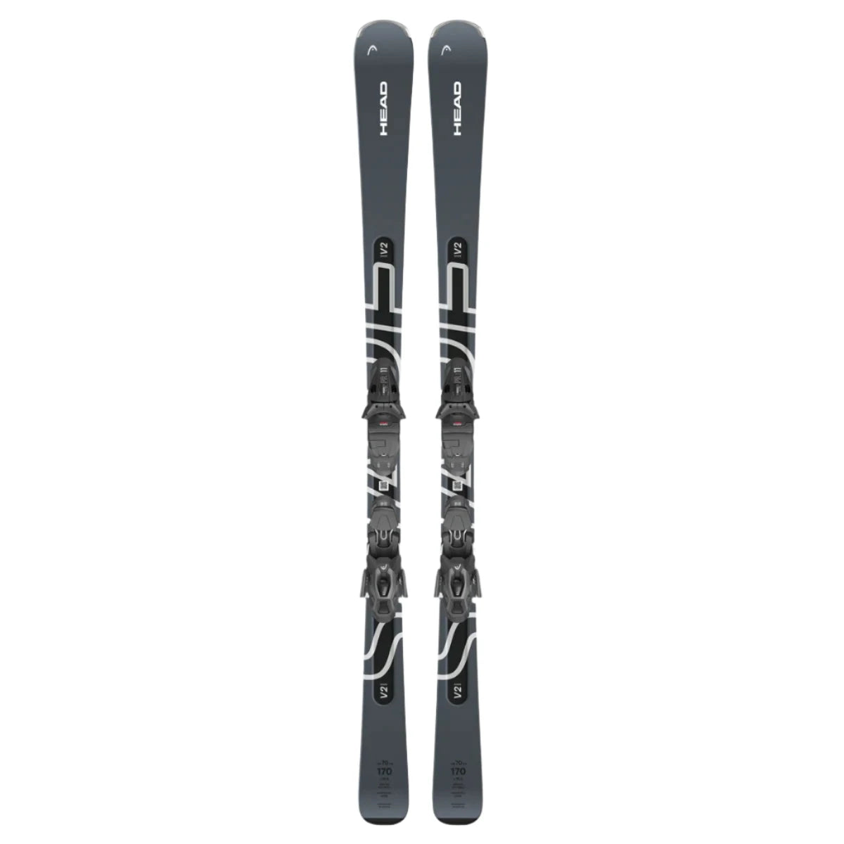 **2025 Head Shape V2 Skis with PR 11 Bindings - All-Mountain Performance for Powder, Groomers & Freestyle Skiing**