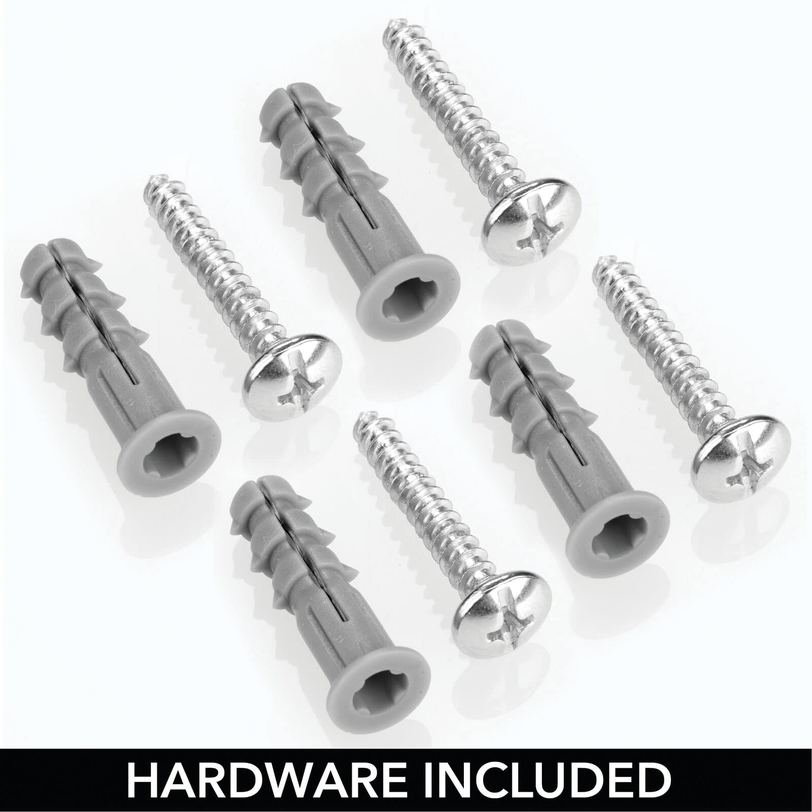 Premium Chrome Steel Wall Mount Towel Rack with 6 Compartments - Space Saving Bathroom Organizer for Towels, Washcloths & Toiletries - Perfect for Small Bathrooms, Powder Rooms & Laundry Areas