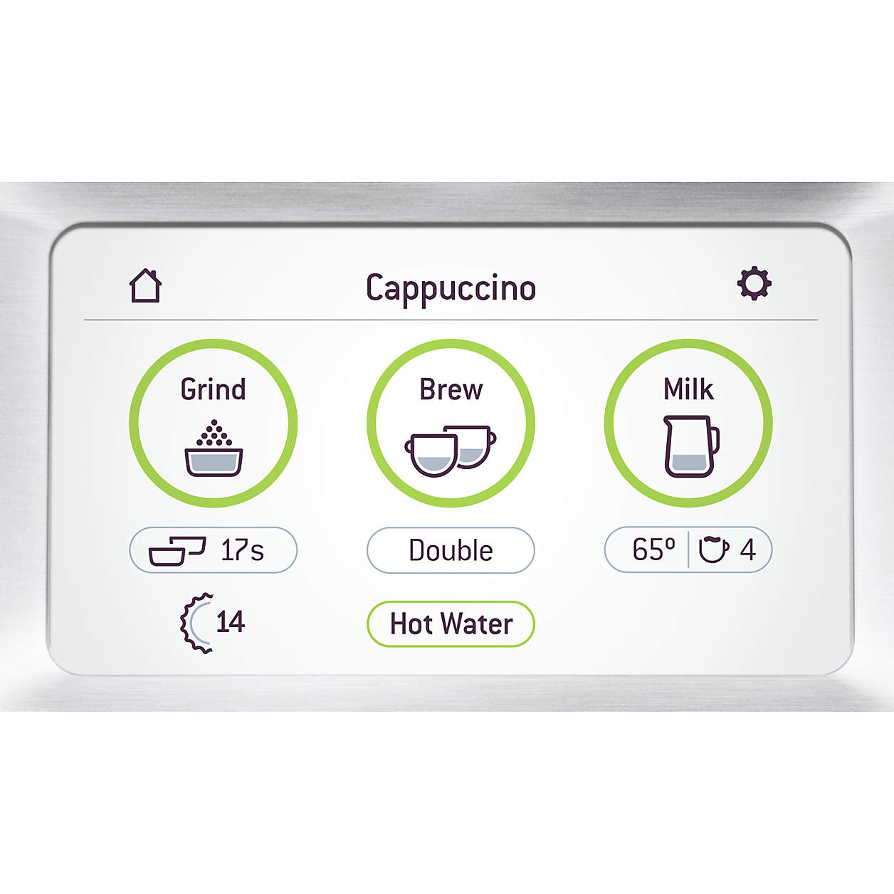 Breville Barista Touch Espresso Machine - Stainless Steel, Automatic Milk Frother, Touch Screen Control - Perfect for Home Baristas & Coffee Lovers