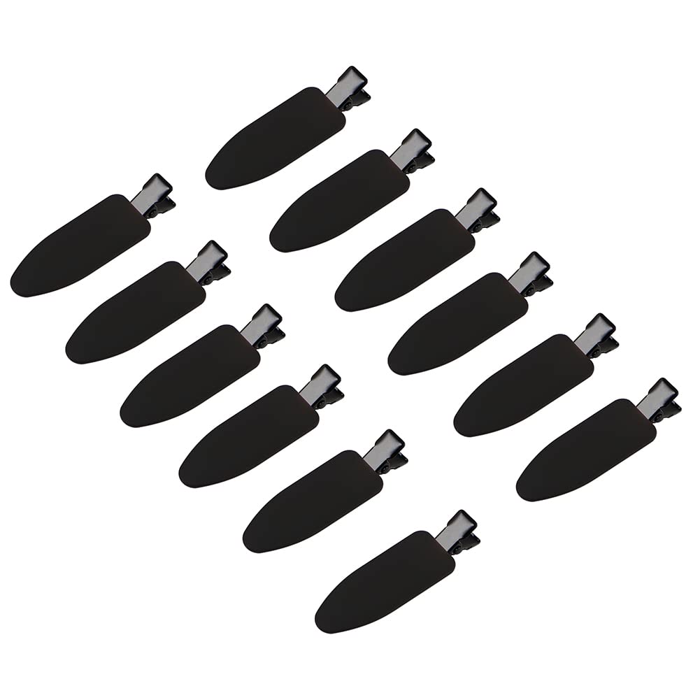 Minihope 24 Pcs Hair Clips for Women & Girls - No Dent Soft Hair Barrettes, Includes Harry Josh Style Clips (Morandi & Black) - Perfect for School, Work, Parties & Everyday Hairstyling