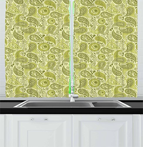 Olive and Pale Green