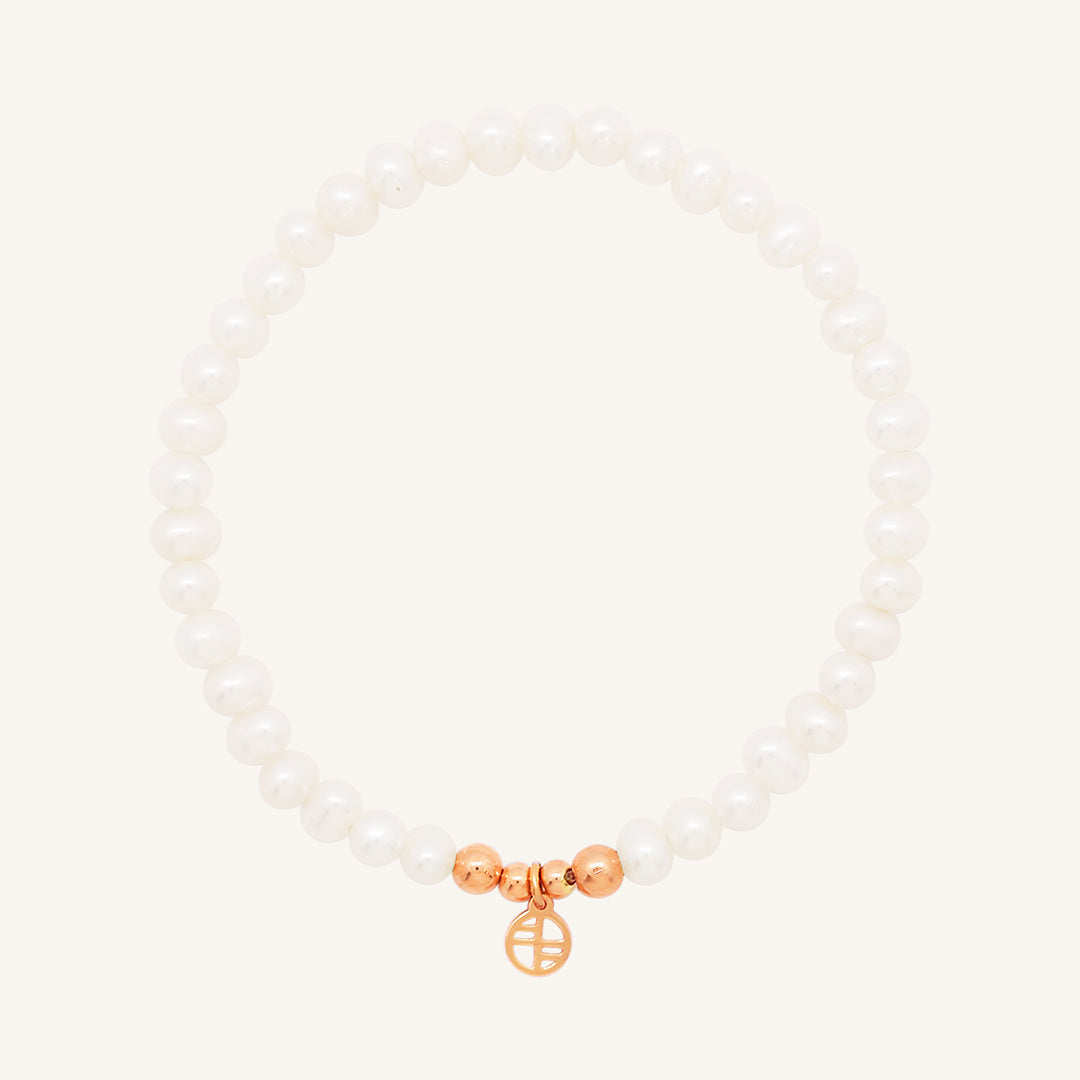 Pearl Lumier Bracelet with Stone of Potential - Elegant Handmade Jewelry for Women - Perfect for Weddings, Parties & Everyday Wear