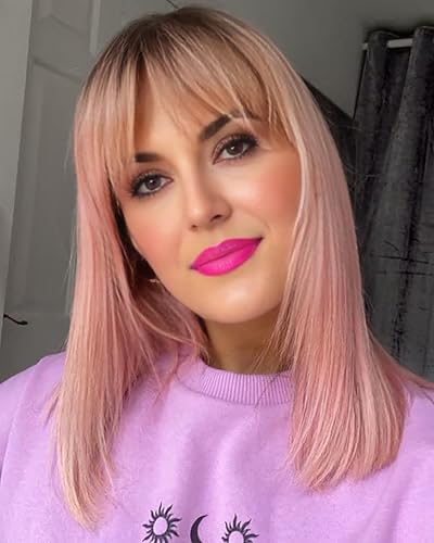 ombre pink