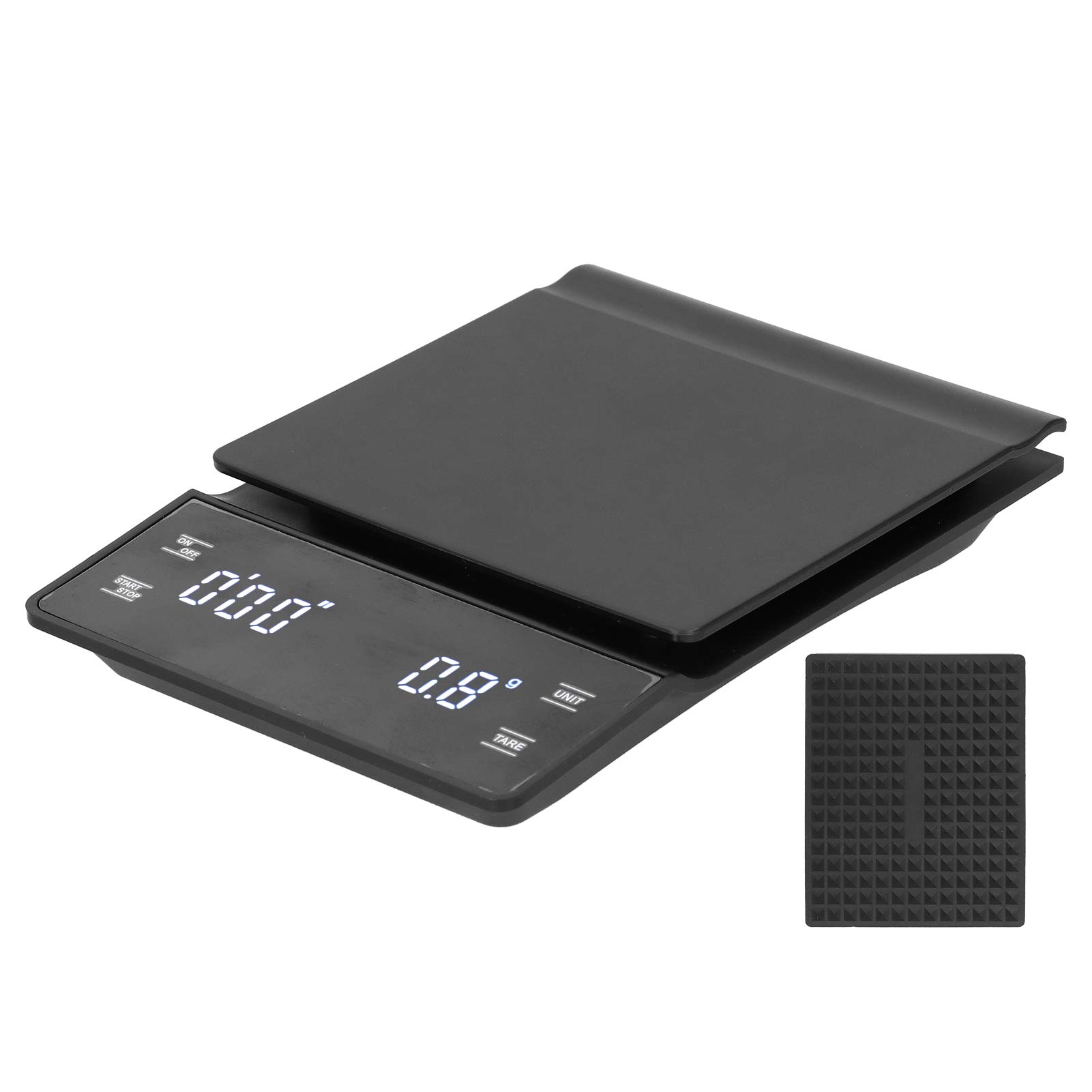 **753 Digital Coffee Scale - 3kg/0.1g High Precision Kitchen Scale with Timer & LED Display, Perfect for Pour Over, Drip, Espresso, and Food Weighing - Anti-Slip Base for Stability**    *(Use Cases: Ideal for home baristas, coffee shops, and cooking enthusiasts to measure coffee beans, water, and ingredients with precision.)*