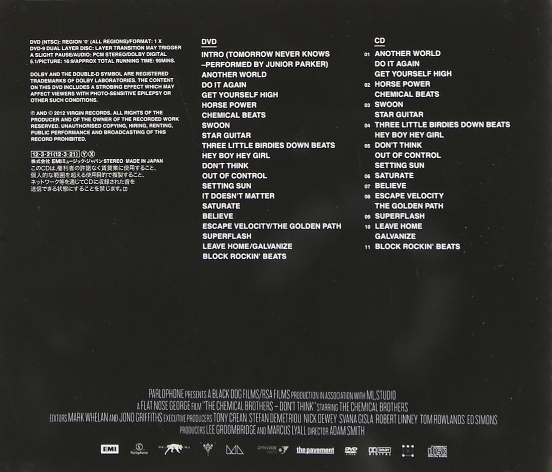 Don't Think - Live at Fuji Rock Festival (+DVD) - Limited Edition Rock Music Album for Concerts, Gifts & Collectors