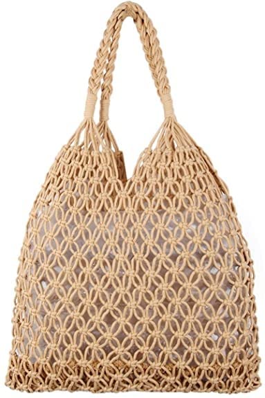 Hand-Woven Straw Shoulder Bag for Women - Bohemian Pompom Crossbody Clutch Purse | Summer Beach Bag, Festival Wallet (Color D) | Perfect for Vacations, Pool Parties & Outdoor Events
