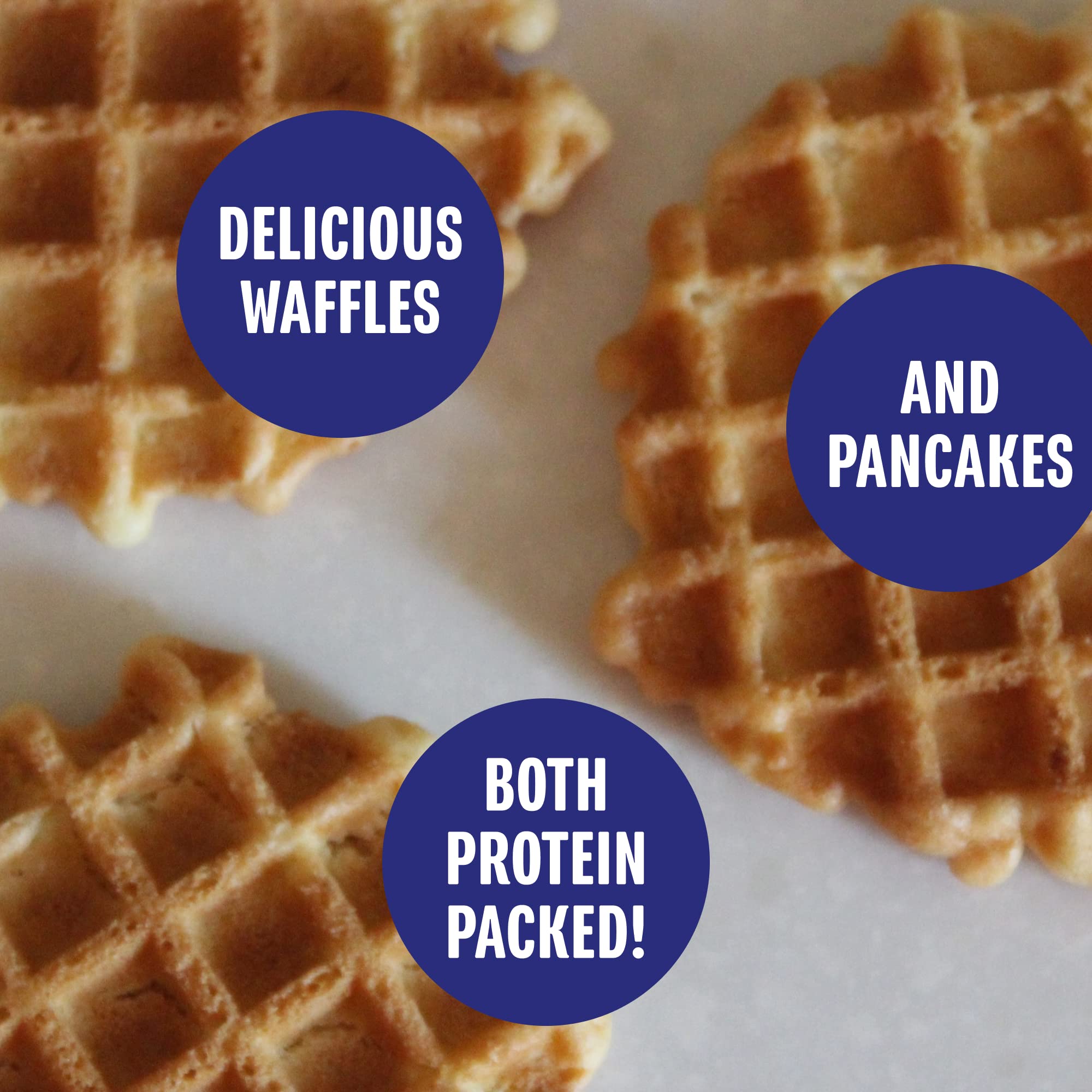 Phoros Nutrition Protein Pancake & Waffle Mix - 30g Protein, Low Carb, Keto-Friendly with Whey Protein & Whole Grains - Just Add Water (Buttermilk) - Perfect for Breakfast, Post-Workout & Healthy Lifestyle