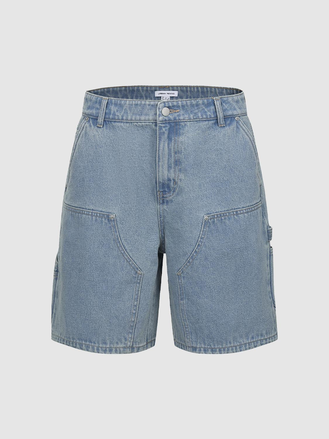 Stylish Women's Denim Shorts Umy850034 - High Waisted Distressed Denim Cutoffs for Summer Outfits & Casual Wear