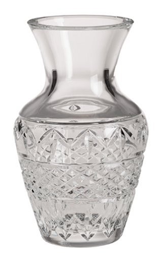 Waterford Crystal Ballina 7-Inch Elegant Glass Vase - Perfect for Home Decor, Wedding Centerpieces & Luxury Gift Giving