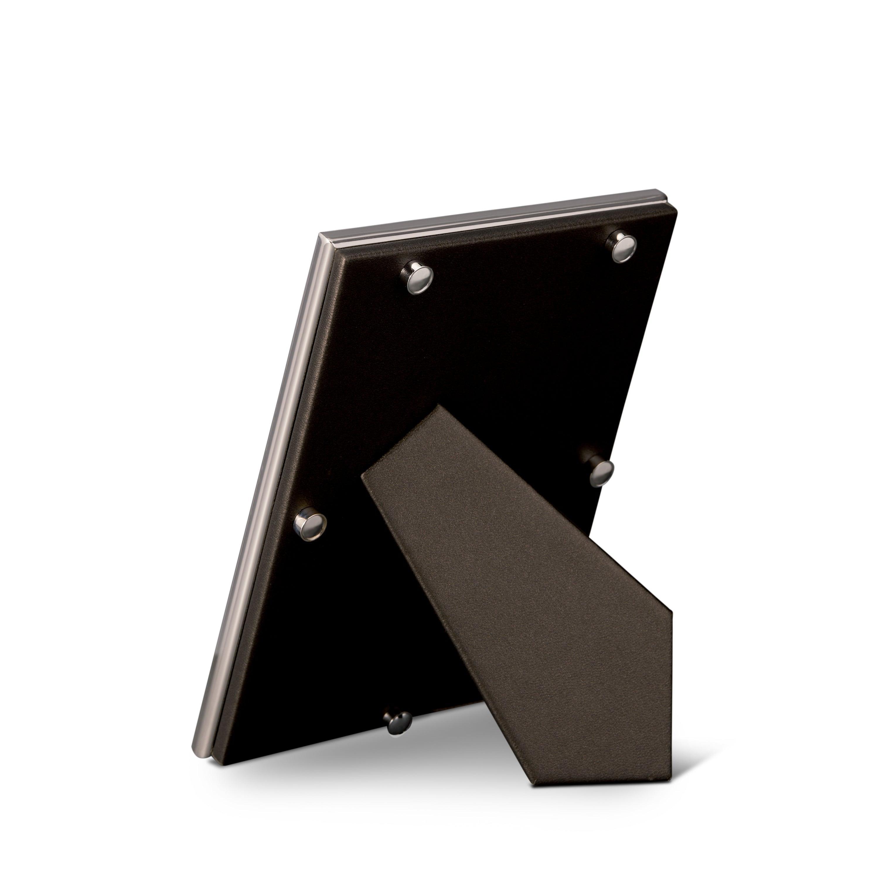 Oscar Frame Platinum 4x6 Photo Frame - Elegant Wall Decor for Living Room, Bedroom & Office | Perfect for Displaying 4x6 Inch Photos