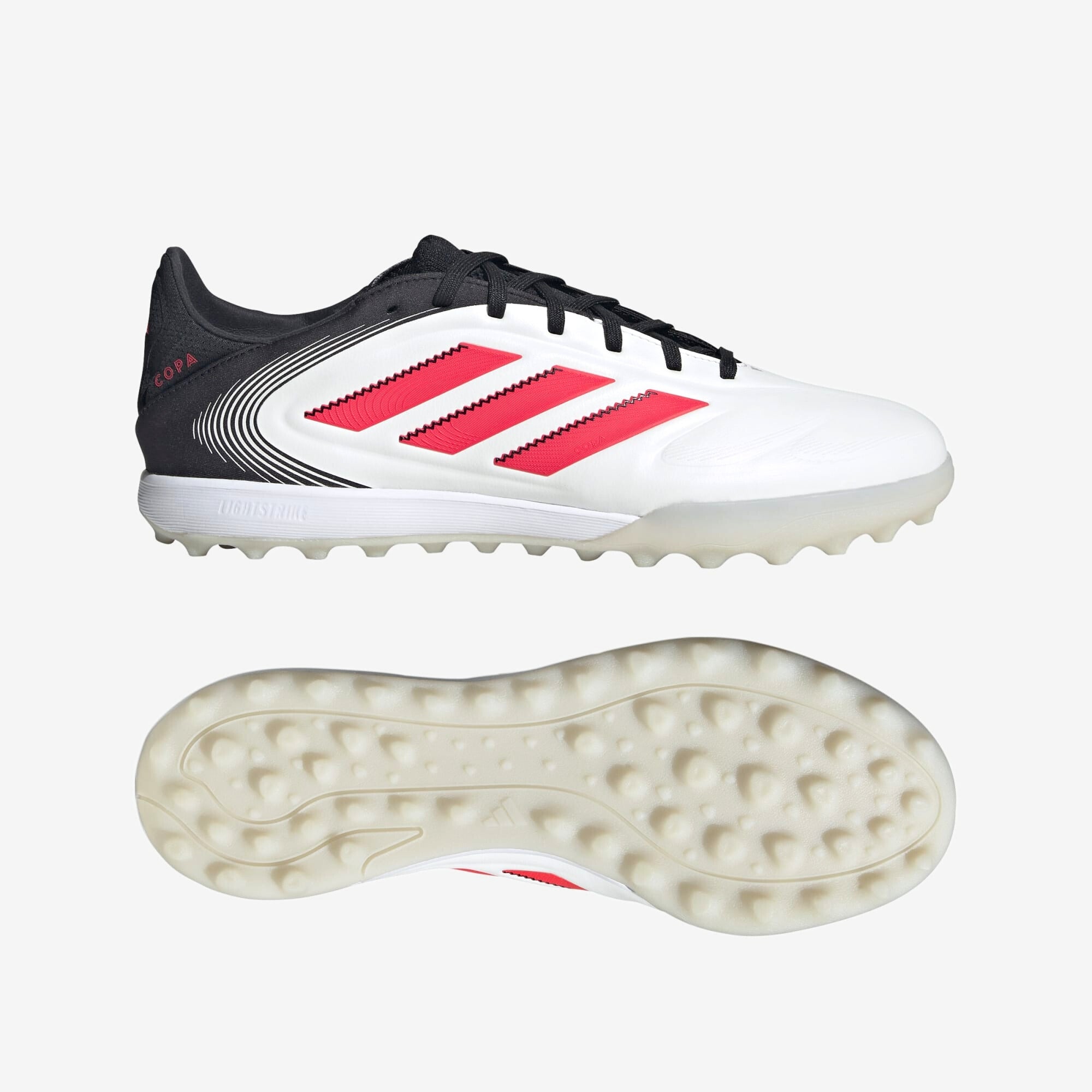 adidas Copa Pure 3 Pro Soccer Cleats - Lightweight Football Shoes for Men with Enhanced Traction & Comfort - Perfect for Turf, Grass & Indoor Matches