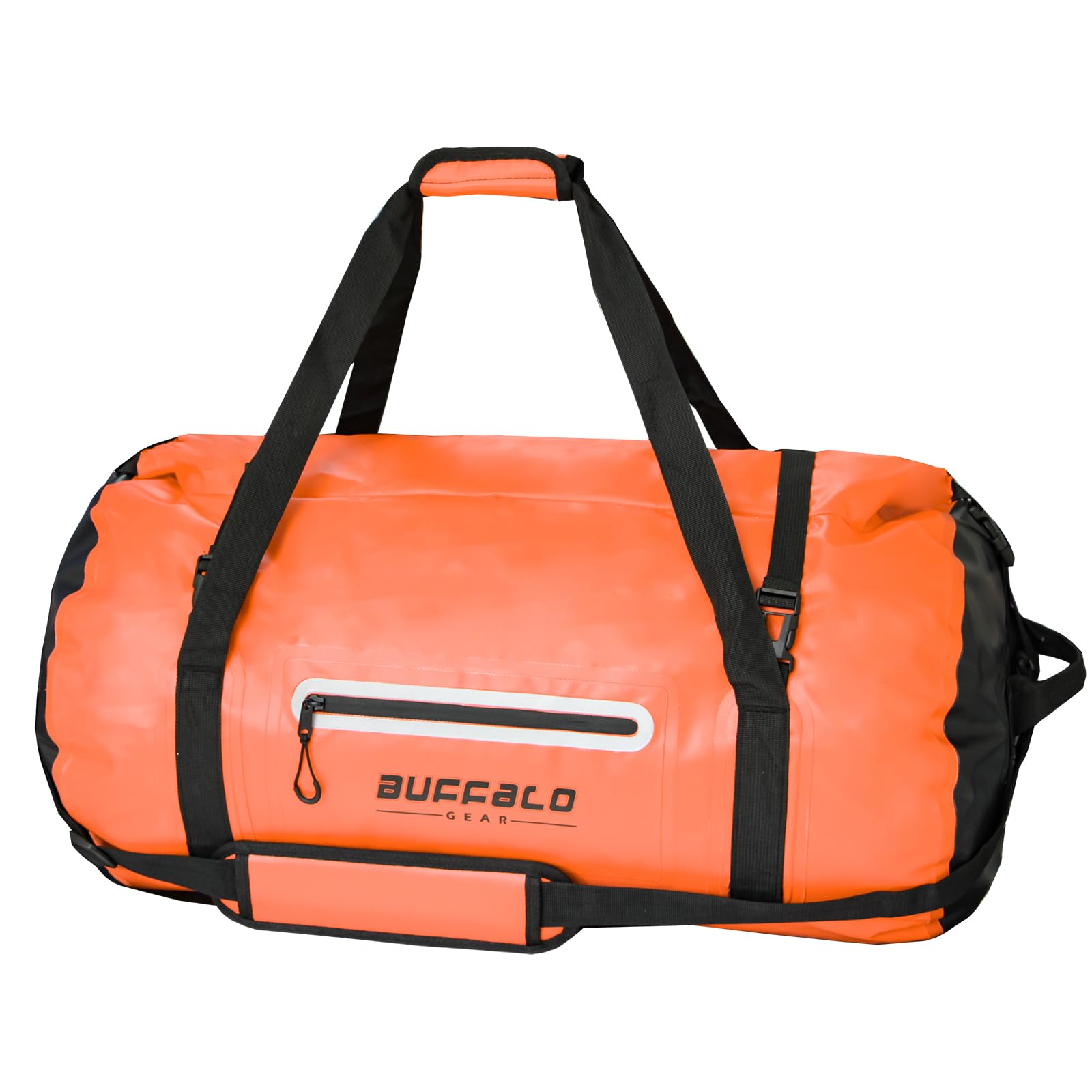 **Buffalo Gear Waterproof Duffle Bag 40L 60L 80L - Heavy Duty Roll-top Dry Bag for Travel, Kayaking, Rafting, Boating, Fishing & Camping - Ideal for Outdoor Adventures & Water Sports**