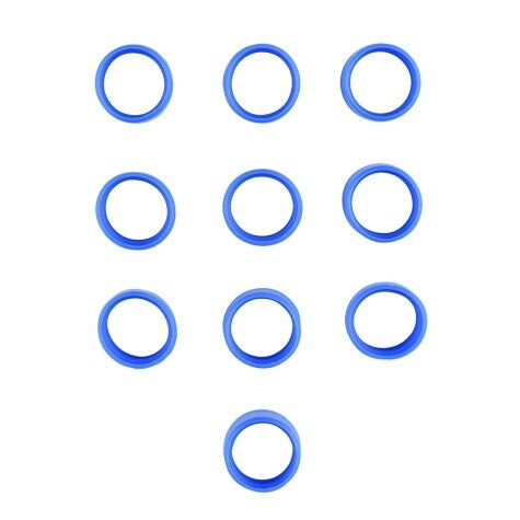 Motorola 32012144004 Antenna ID Bands - Blue | Replacement Antenna Bands for Motorola Two-Way Radios | Perfect for Walkie Talkies, Security Radios & Emergency Communication