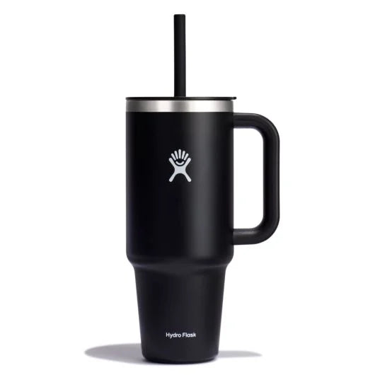 All Around™ 40oz/1.1L Insulated Travel Tumbler with Lid - Stainless Steel Vacuum Flask for Hot & Cold Drinks - Perfect for Camping, Office, Gym & Outdoor Adventures