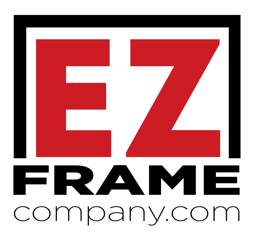 EZ Frame Banner Holder - Adjustable Stand for Trade Shows, Events & Retail Displays | Durable Lightweight Aluminum Sign Holder for Indoor/Outdoor Advertising