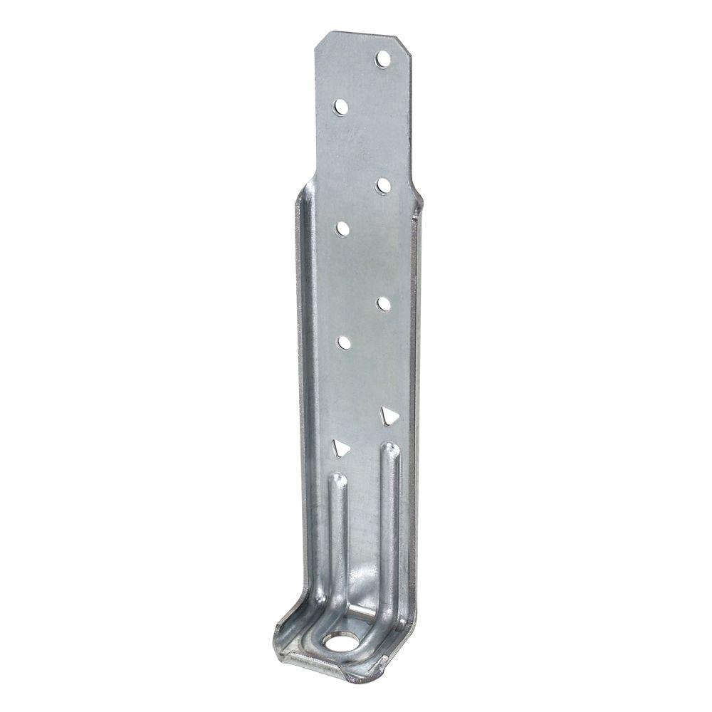 Simpson Strong-Tie DTT1Z-40 ZMAX Galvanized 14-Gauge Deck Tension Tie (40-Pack) - Heavy-Duty Connectors for Wood Decks, Fences & Outdoor Structures