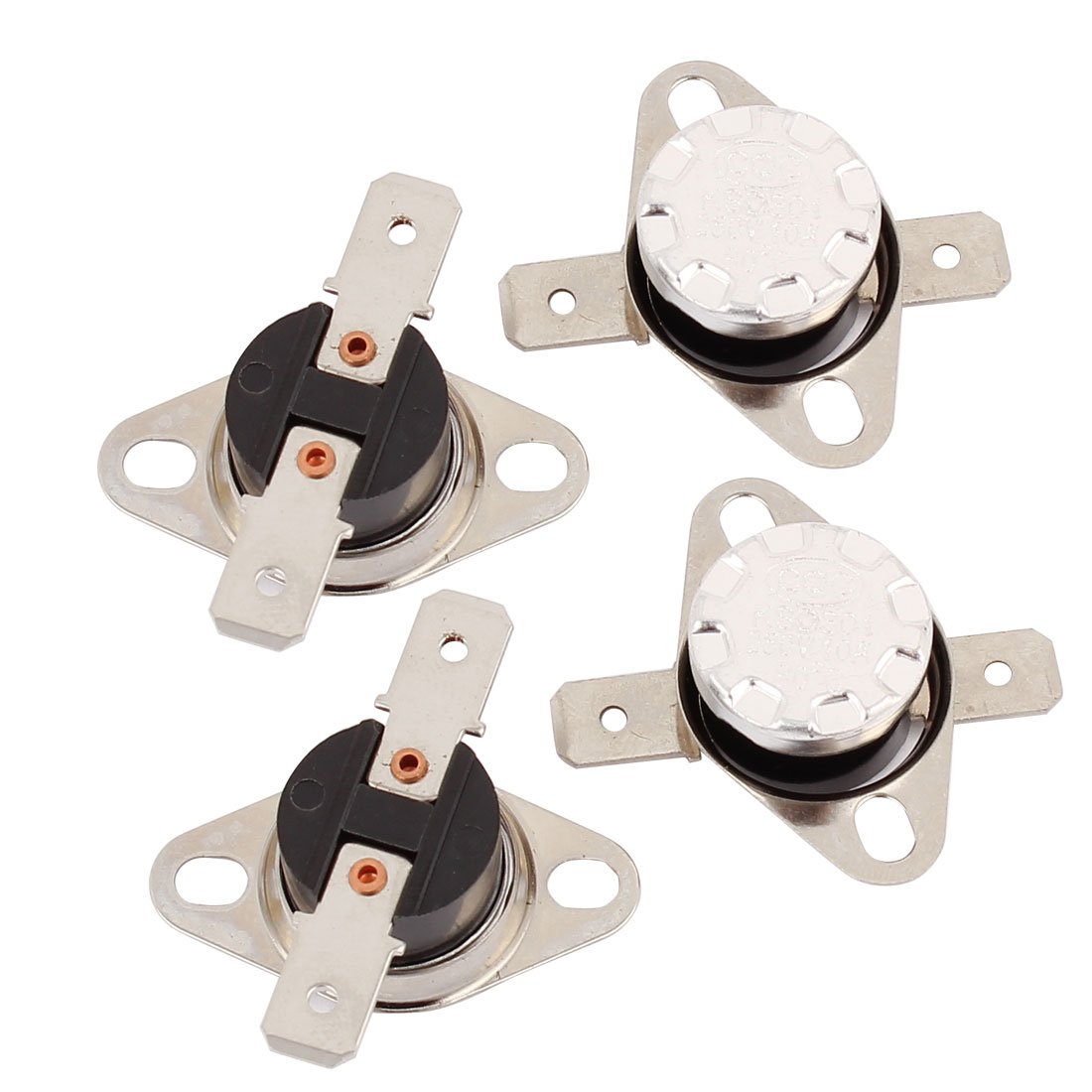 4PCS KSD301 Thermostats 80°C/176°F NC Temperature Control Switch - Thermal Protection for Water Heaters, Coffee Makers & Home Appliances