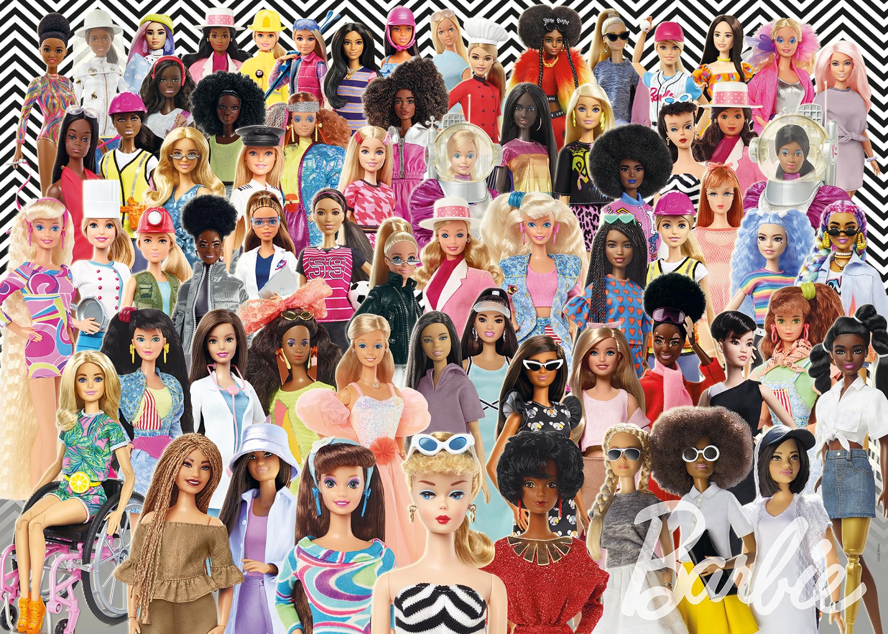 Ravensburger 1000 Piece Barbie Puzzle for Adults & Teens 14+ | Premium Quality Challenge Jigsaw Puzzle | Perfect for Family Game Night & Collectors Gift