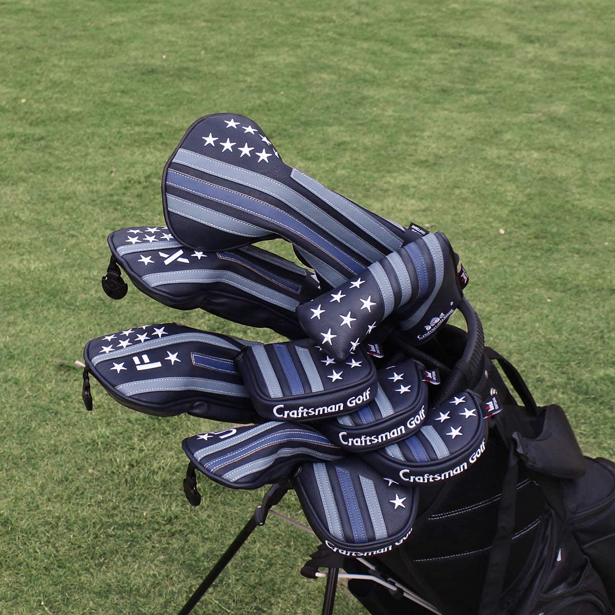 Custom Golf Putter Headcover - Magnetic Closure for Scotty Cameron & Odyssey | Personalized Name Option | Perfect for Course & Practice