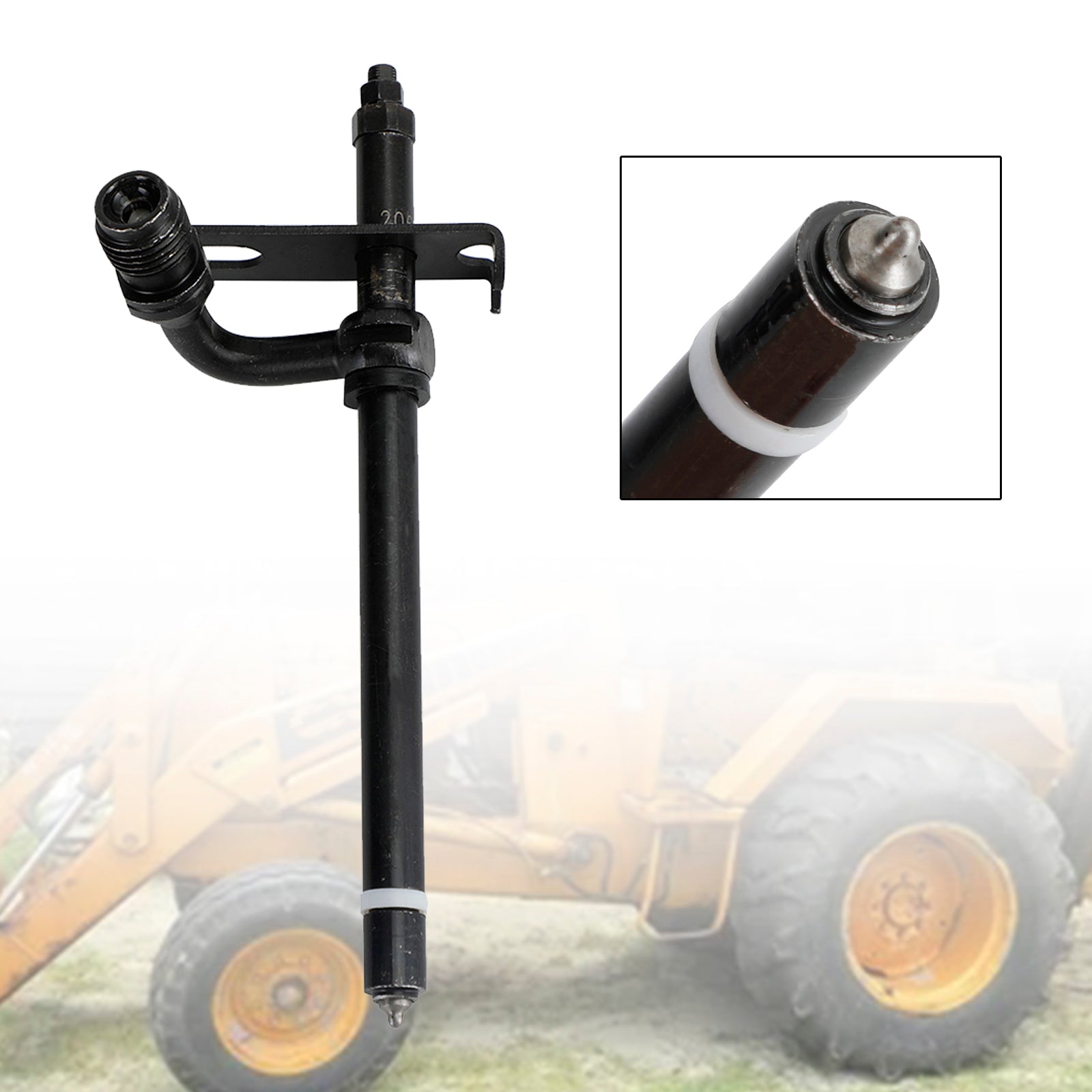 1/2/4 Sets Fuel Injector Nozzle Pencil Replacement for Case 20671 Diesel 188 207 580C 22365 - Compatible with Tractors, Heavy Equipment & Diesel Engines