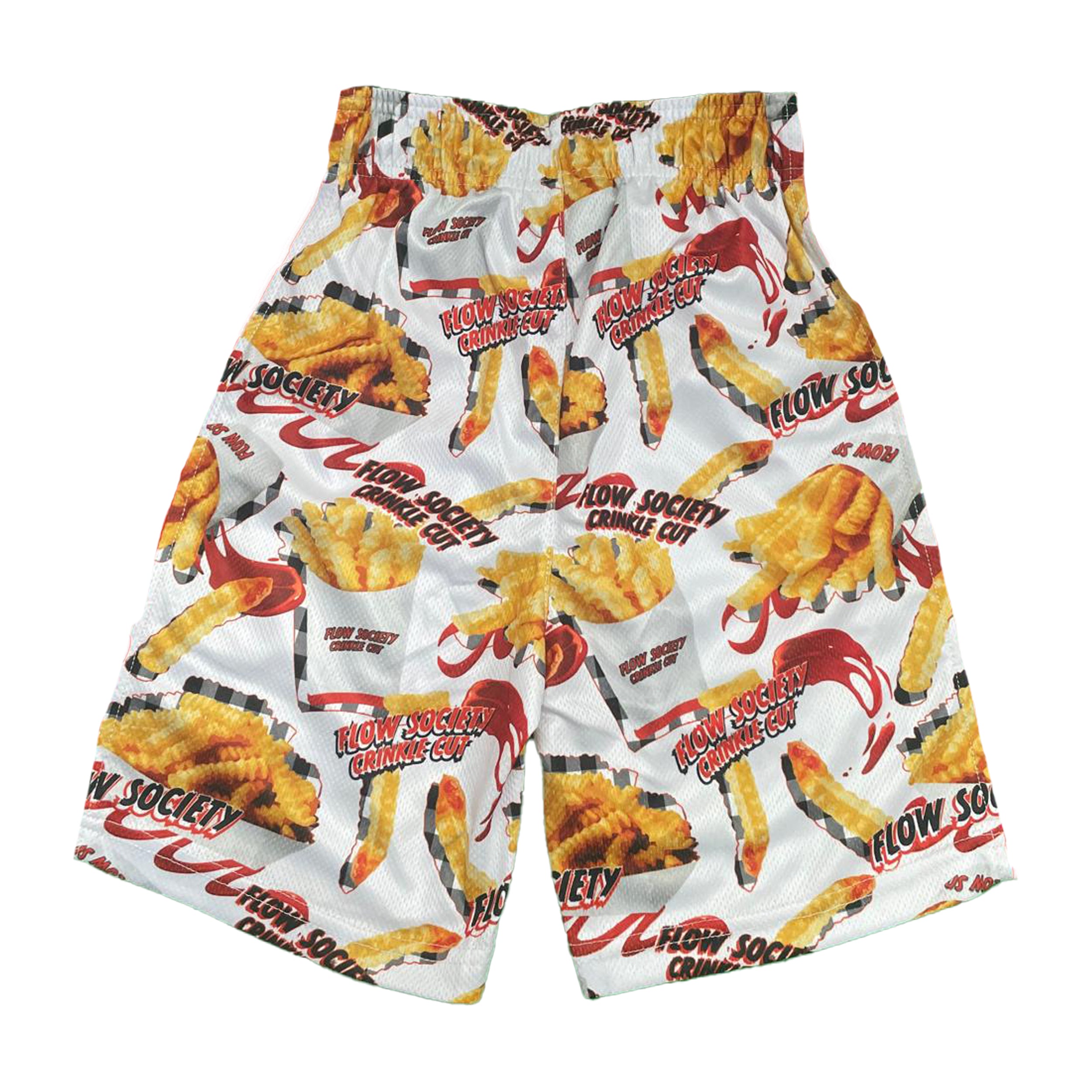 Boys Crinkle Cut Fries Short Sleeve T-Shirt - Soft & Comfortable Kids Tee for Playdates, School & Everyday Wear