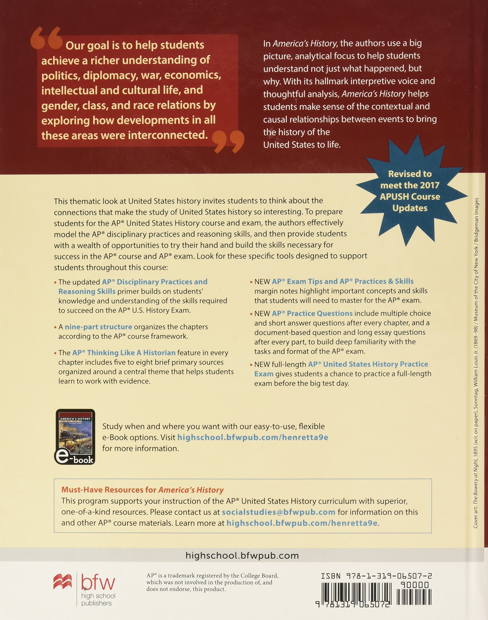 AP U.S. History Textbook: Comprehensive Guide for Advanced Placement Course - Perfect for High School Students & College Prep