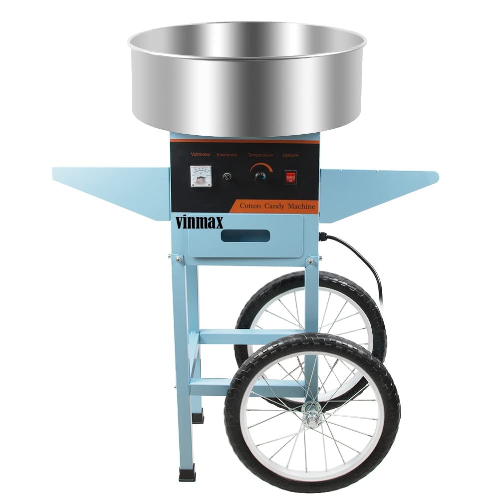 Commercial Cotton Candy Machine 980W Electric Candy Floss Maker 20.5