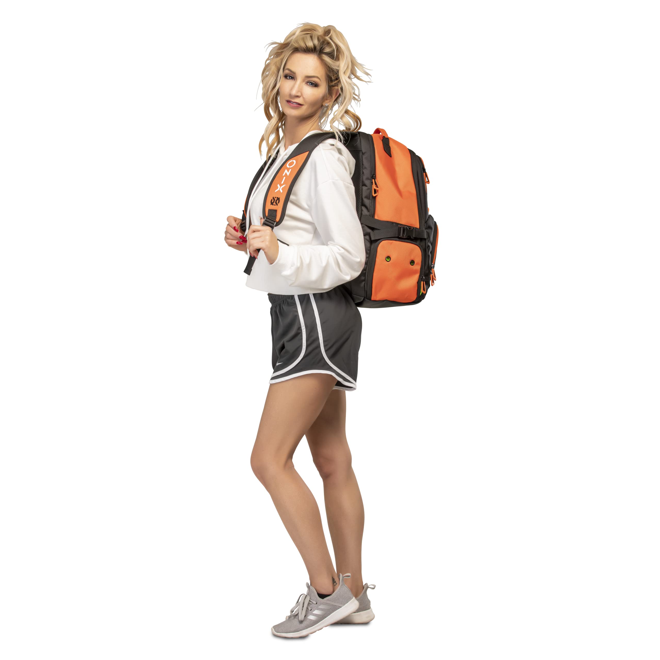 ONIX Pro Team Backpack - Premium Durable Laptop Backpack for Work, Travel & Gym - Water-Resistant School Backpack with USB Charging Port & Anti-Theft Design (Perfect for Professionals, Students & Commuters)