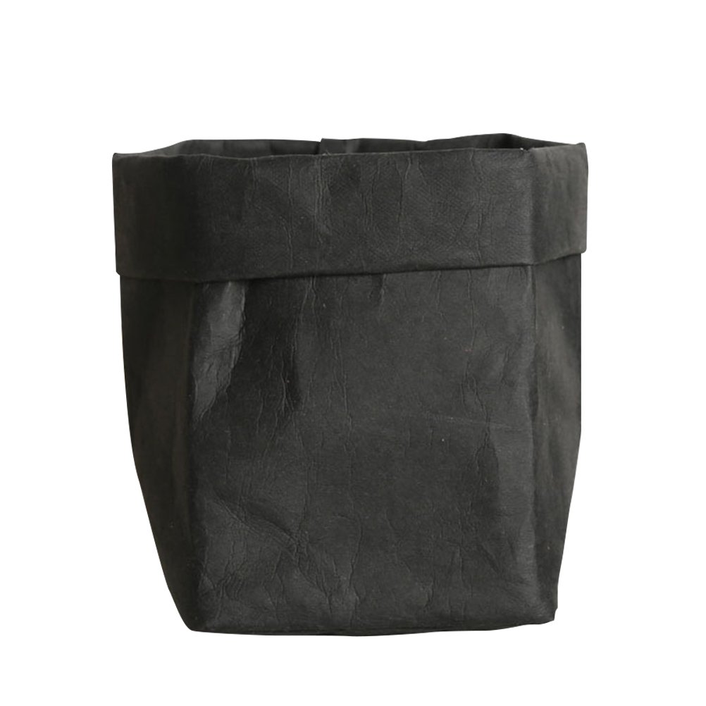 Eco-Friendly Reusable Kraft Paper Bags - Washable Family Organizer, Flower Pot Planter & Home Decor | Perfect for Household Storage, Shopping & Botanical Decorations | Ideal for Groceries, Gifts & Plant Lovers