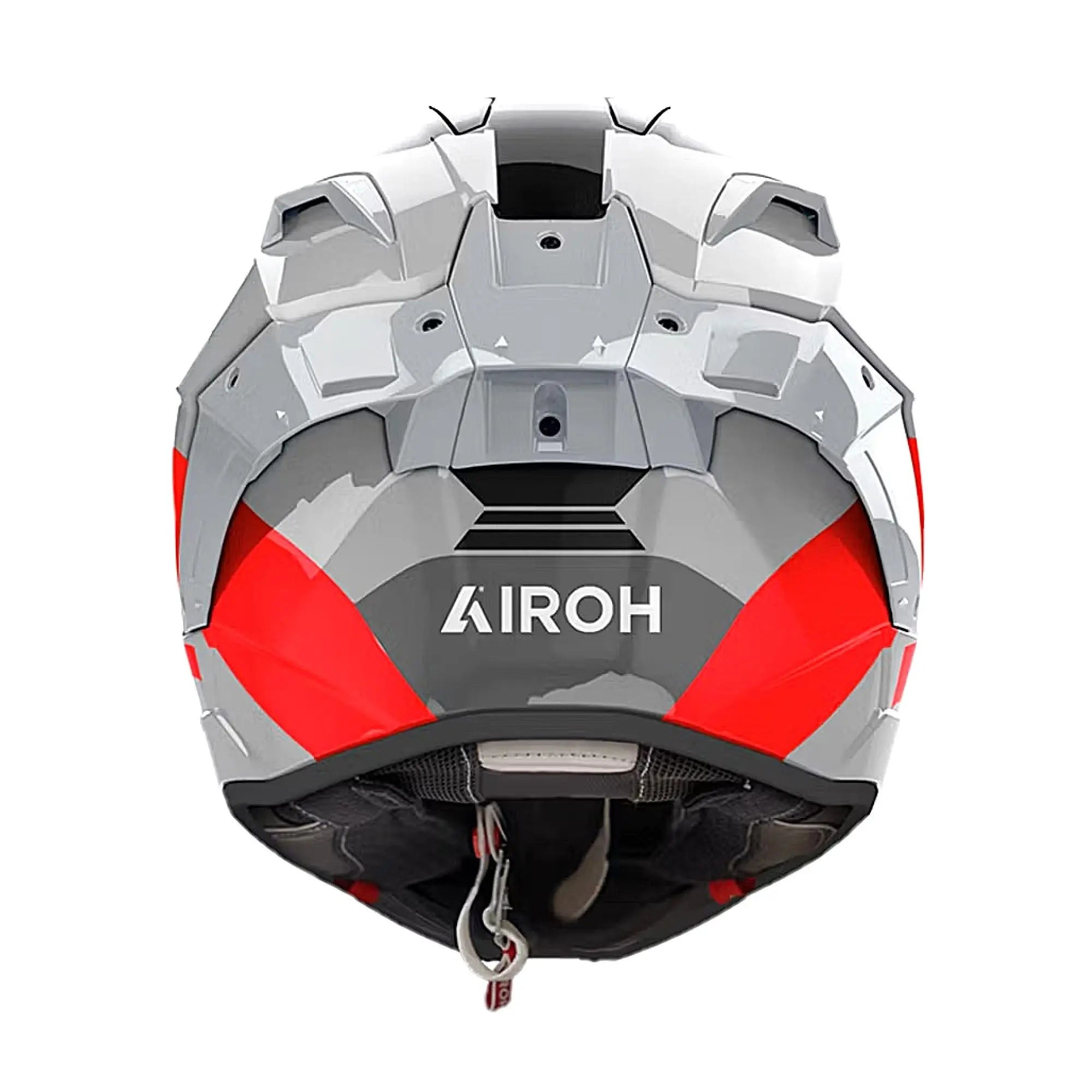 Airoh GP 800 Competition Motorcycle Helmet - Gloss Red - DOT & ECE Certified - Lightweight & Ventilated - Perfect for Racing, Track Days & Street Riding
