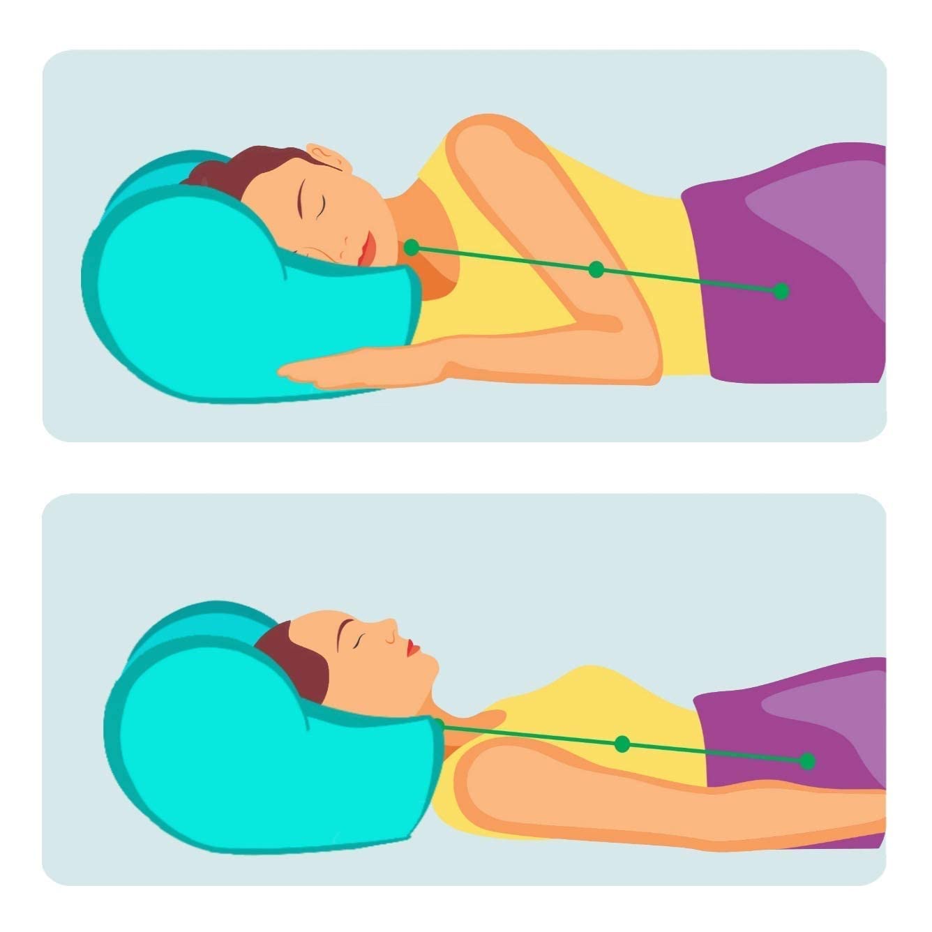 Ergonomic Butt-Shaped Support Pillow - Natural Soft Comfort for Back, Hip & Side Sleepers - Yoga Pant Cover Included - Stress & Anxiety Relief - Perfect for Meditation, Office Chair & Home Relaxation