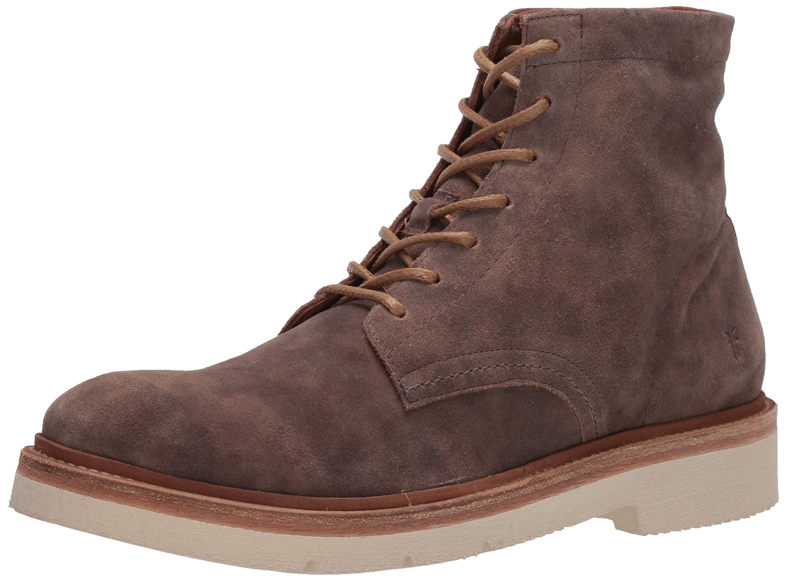 Frye Men's Bowery Lt Lace Up Combat Boot - Stylish Leather Work Boots for Men | Perfect for Outdoor Work, Hiking & Casual Wear