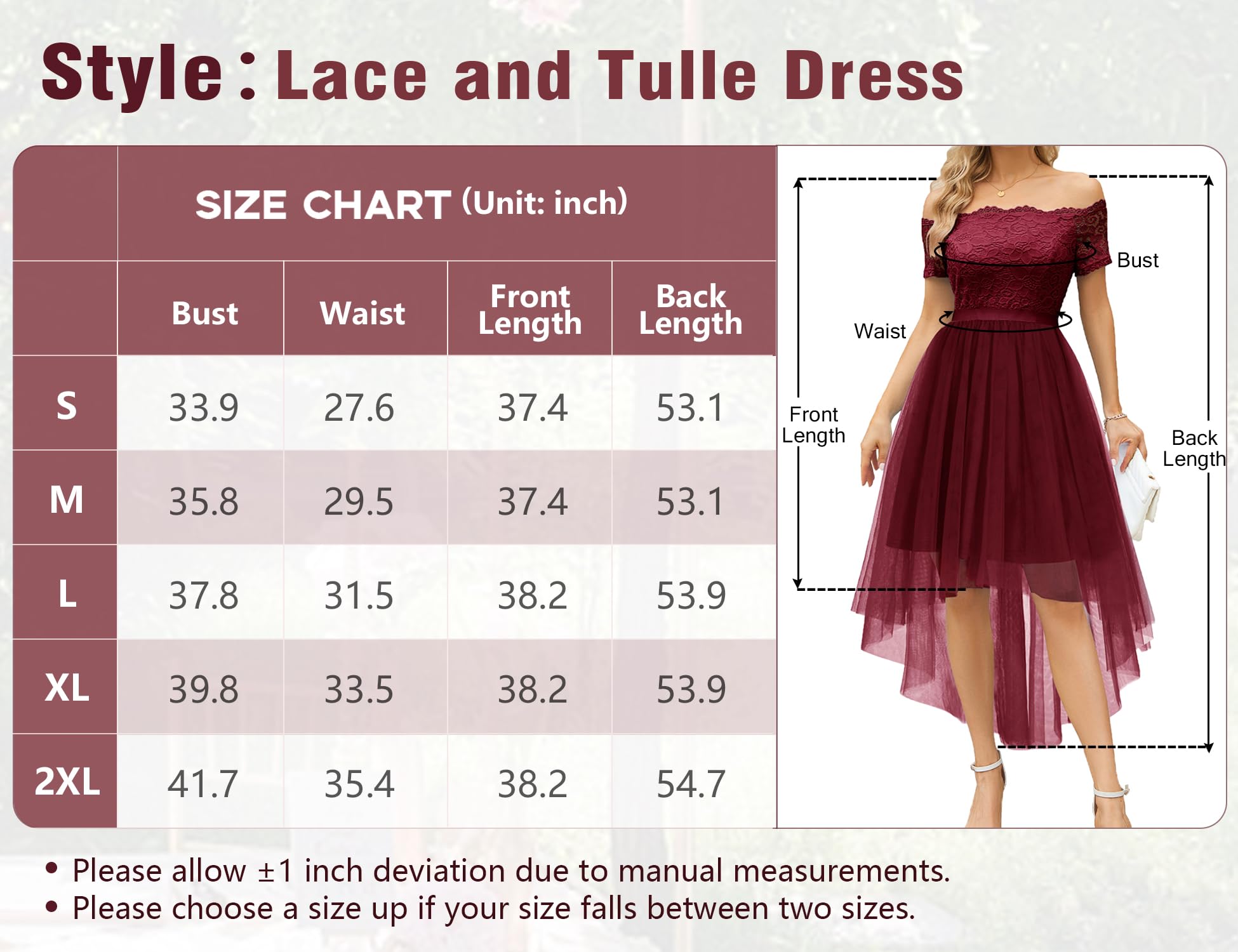 2024 Women's Off The Shoulder Short Sleeve High-Low Prom Dress - Elegant Cocktail Party & Wedding Guest Formal Gown for Special Occasions & Evening Events