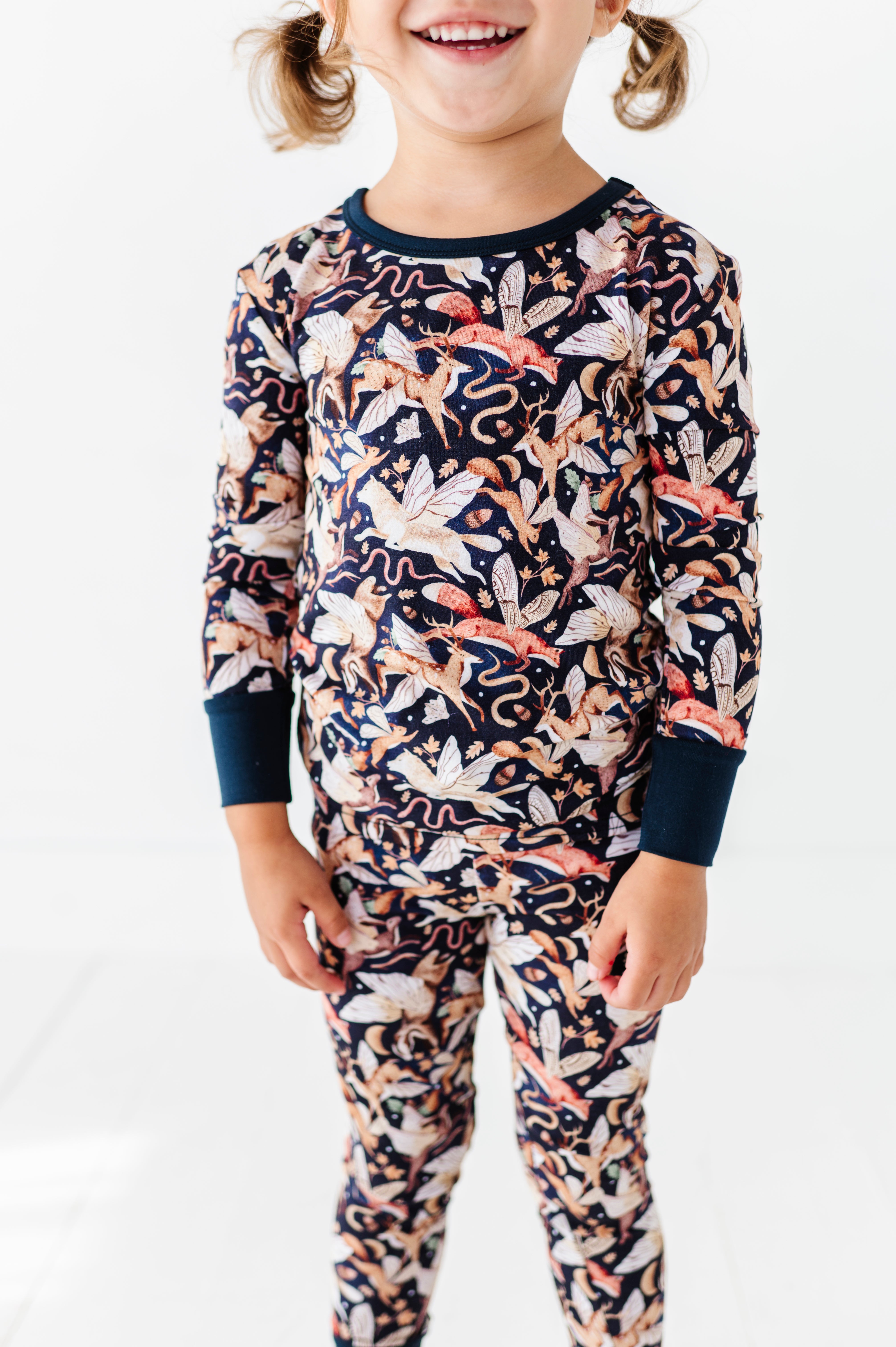 Folklore Flight Two Piece Pajama Set - Soft Cotton Sleepwear for Women, Comfortable Lounge Pajamas with Cute Print | Perfect for Sleepovers, Relaxing at Home & Cozy Nights