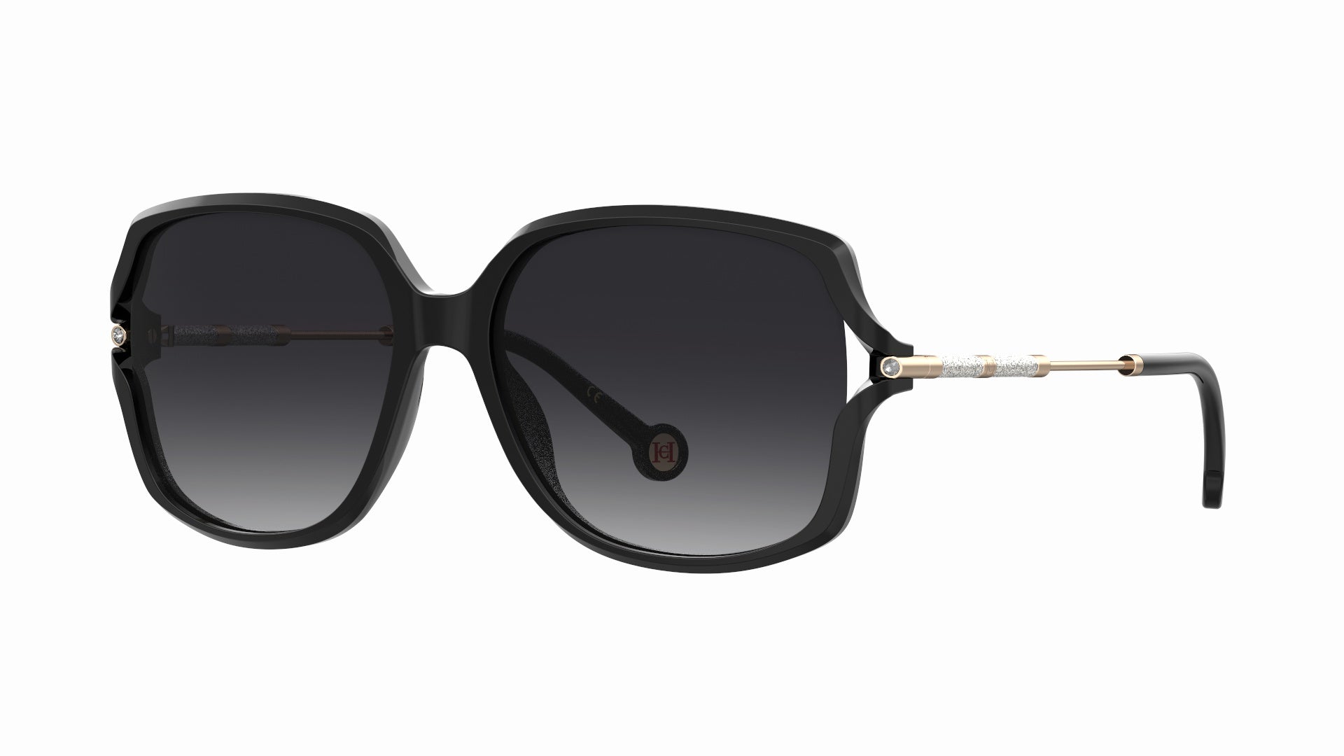 Carolina Herrera HER 0132/G/S Women's Luxury Sunglasses - UV Protection & Polarized Lenses for Driving, Beach & Outdoor Activities