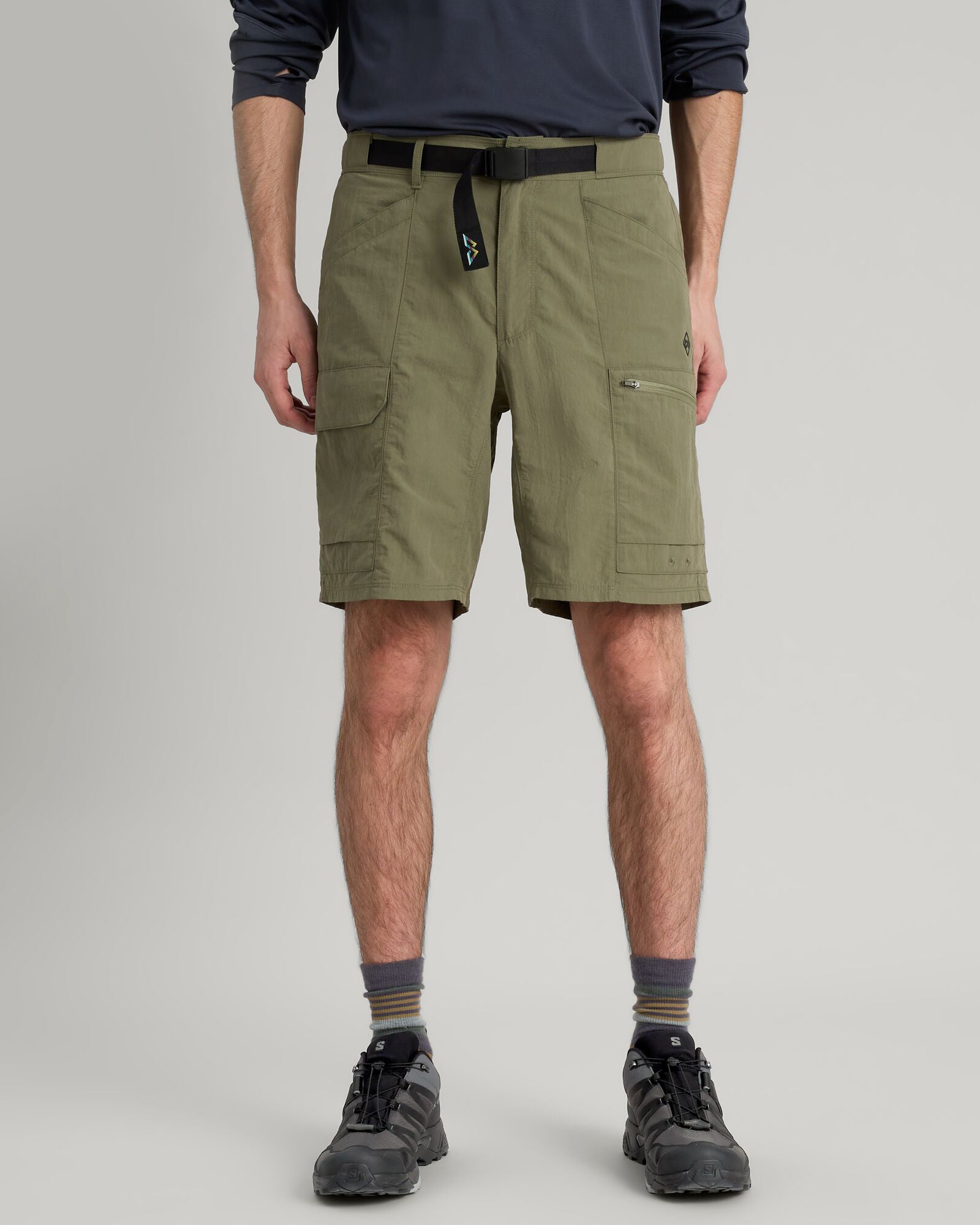 EVRY Day Men's Cargo Shorts with Multiple Pockets - Comfortable & Durable Outdoor Casual Shorts for Hiking, Travel, and Everyday Wear - Beech Color
