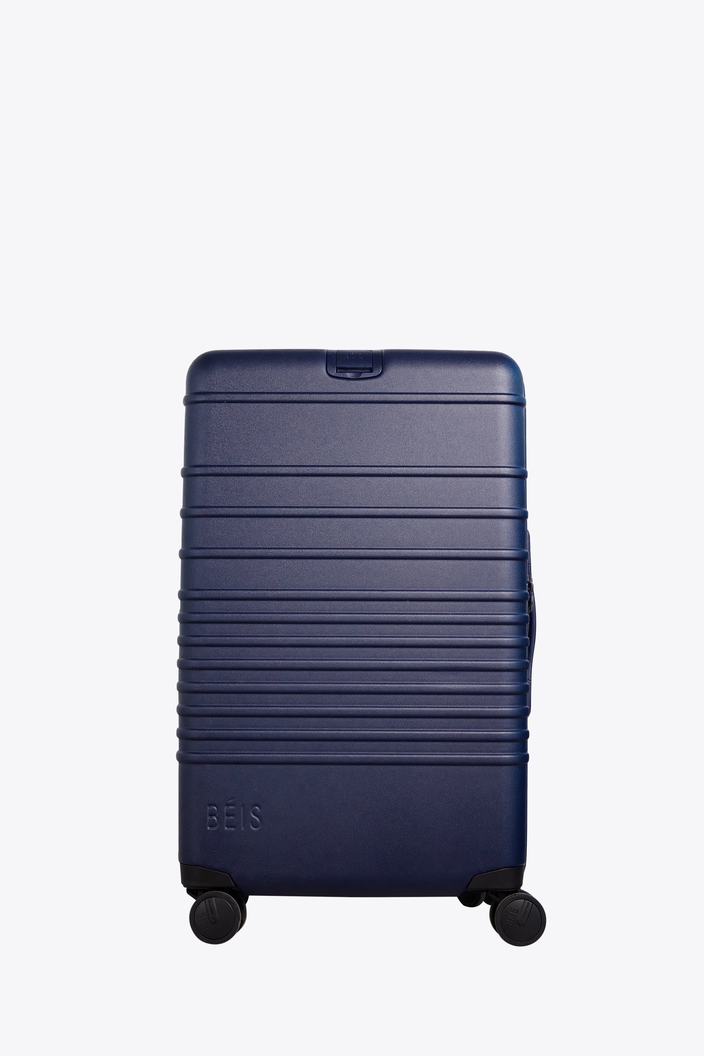 Navy Medium Check-In Rolling Luggage - Perfect for Air Travel & Business Trips