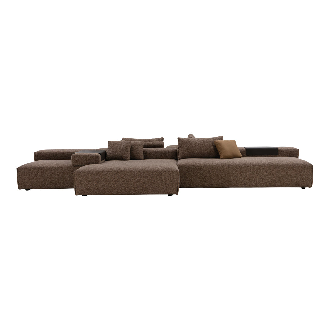 Pre-Configured Cinder Block Sofa Set - DIY Modern Furniture for Living Room, Patio, or Outdoor Lounge (2-Piece Setup)