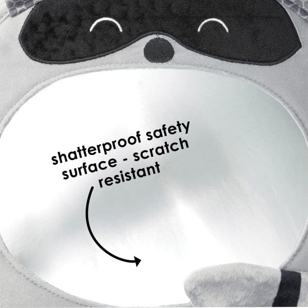 Diono Mirror Easy View Owl - Baby Car Seat Mirror for Safe Rear-Facing Monitoring | Perfect for Travel & Daily Commutes