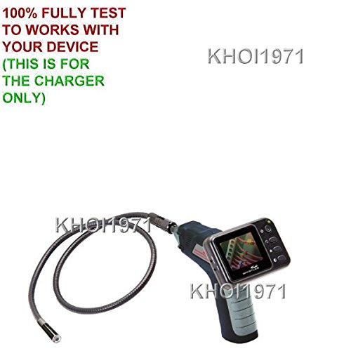 Original Whistler WIC-2409C GB7802 Monitor Inspection Camera Wall Charger AC Power Adapter - Replacement Charger for Whistler Inspection Cameras - Perfect for Home, Auto, and Industrial Use