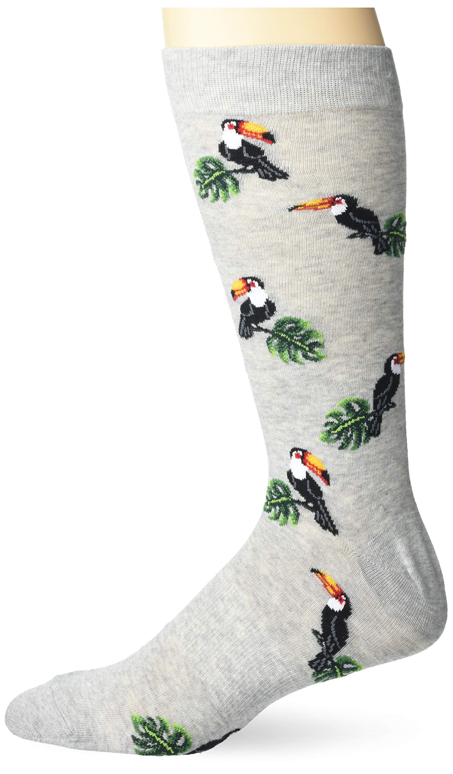 Fun Animal Novelty Crew Socks for Men - Comfortable Cotton Casual Socks - Perfect for Gifts, Work, and Everyday Wear