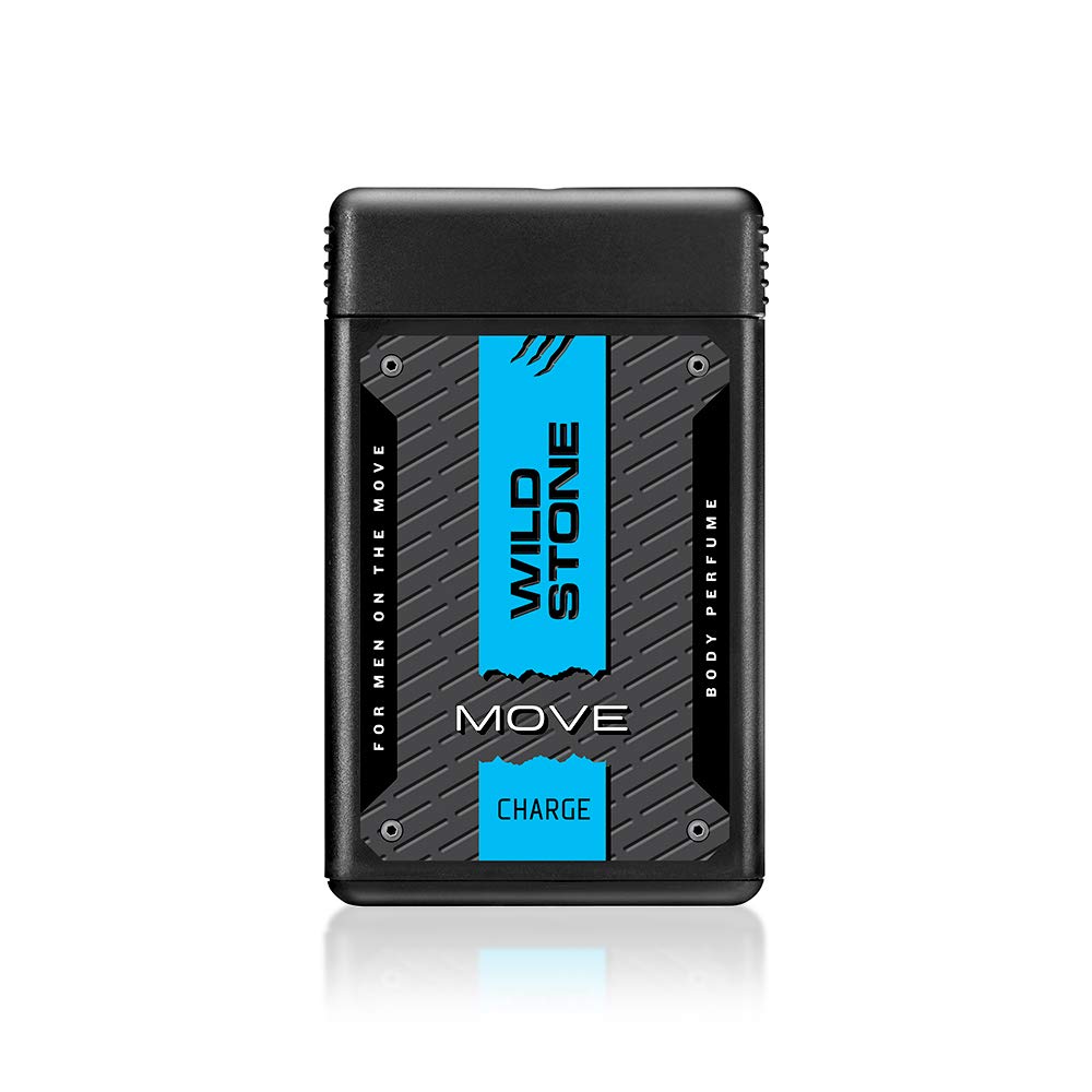 Wild Stone Charge & Code Titanium Perfume Combo for Men - 18ml Pocket Perfume & 120ml Body Spray (Pack of 3) | Long-Lasting Fragrance for Work, Date Night & Daily Use