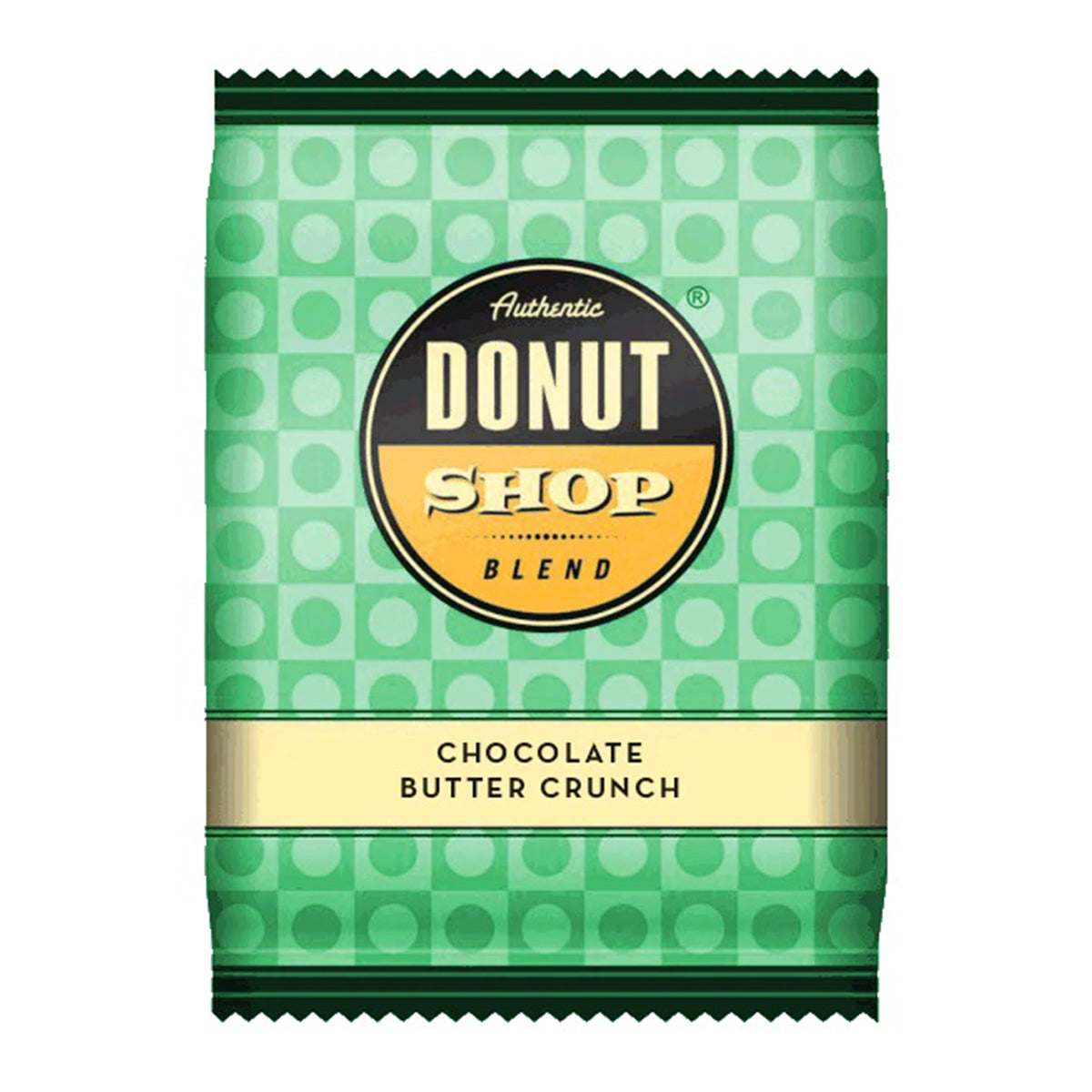 Authentic Donut Shop Chocolate Buttercrunch Coffee Pods - 24 Count (2.5 oz Each) for Keurig Brewers - Perfect for Office, Home & Breakfast