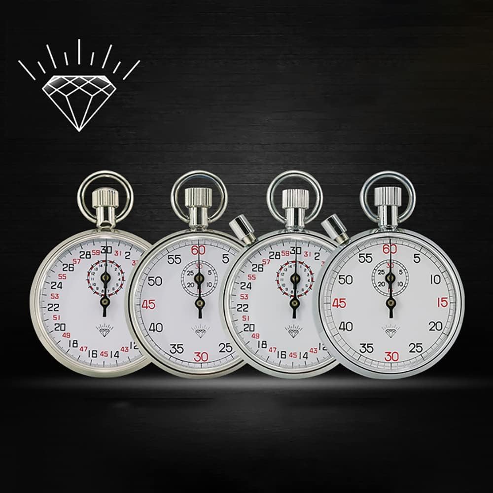 LeTkingok Professional Sports Stopwatch - Mechanical Chronograph Timer for Running, Swimming, Track & Field - Handheld Stopwatch with Large Display (SXJ505) - Perfect for Coaches, Athletes & Timekeeping Events