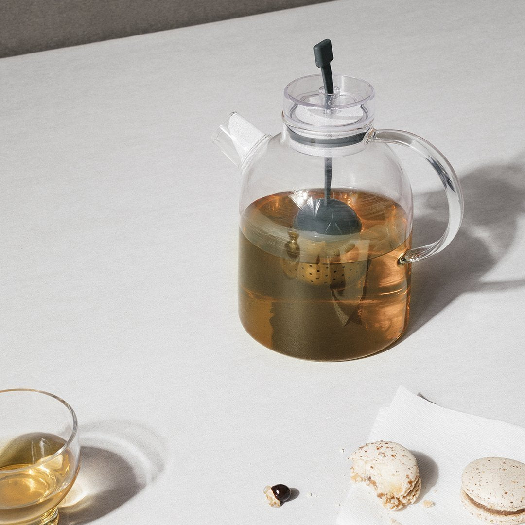 Norm Architects Kettle Teapot by Menu - Premium Scandinavian Design Stainless Steel Tea Pot for Modern Kitchens | Perfect for Tea Lovers & Home Brewing