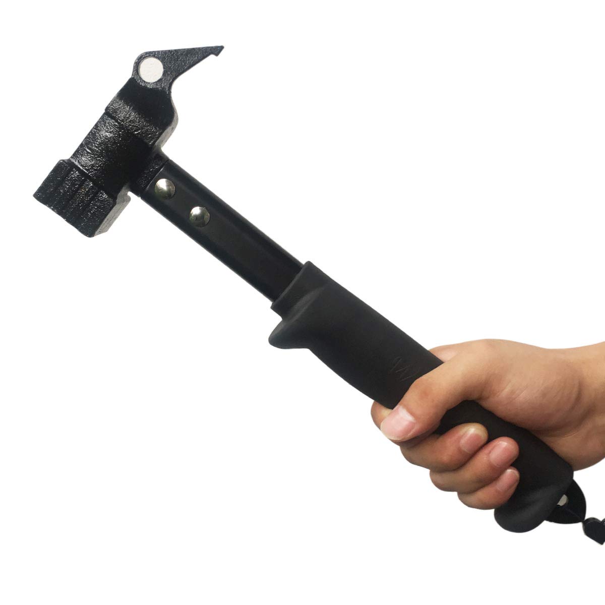 Heavy Duty Camping Hammer with Tent Stake Remover - 12.6