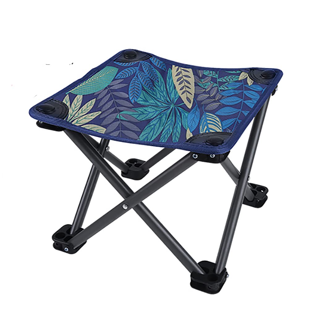 Portable Folding Camping Chair with Stool - Lightweight Outdoor Chair for Travel, Fishing, Hiking, Gardening, Picnic, Beach & Camping (12