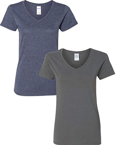 (1) Heather Navy + (1) Charcoal