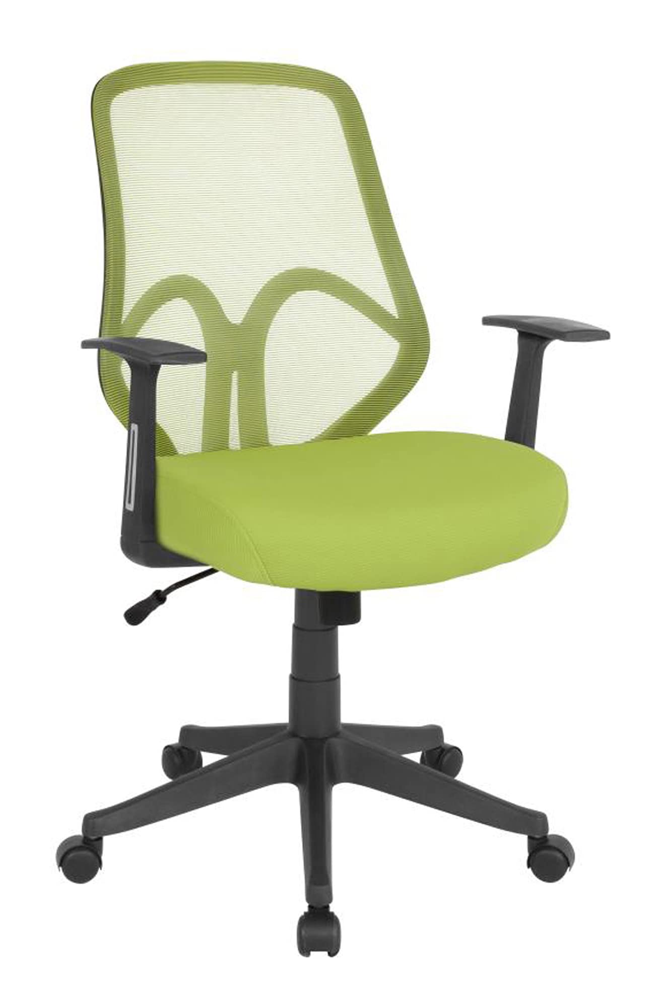 Ergonomic High Back Mesh Office Chair with Adjustable Arms - Green - Perfect for Home Office, Gaming & Workspace Comfort