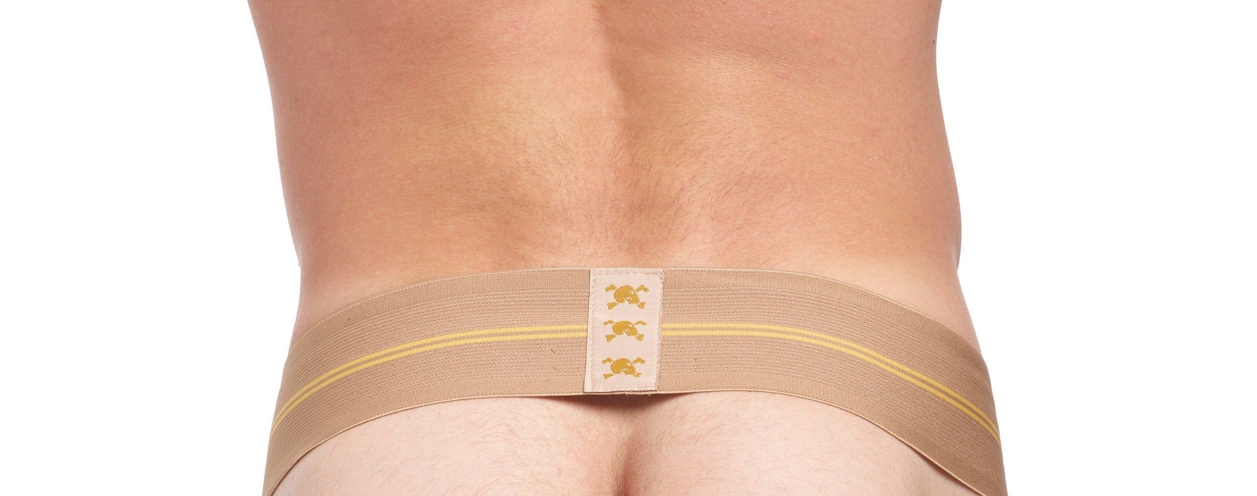 Performance Rib Jock Tan - High-Quality Athletic Support for Running, Gym & Sports | Comfortable & Breathable for Active Lifestyles
